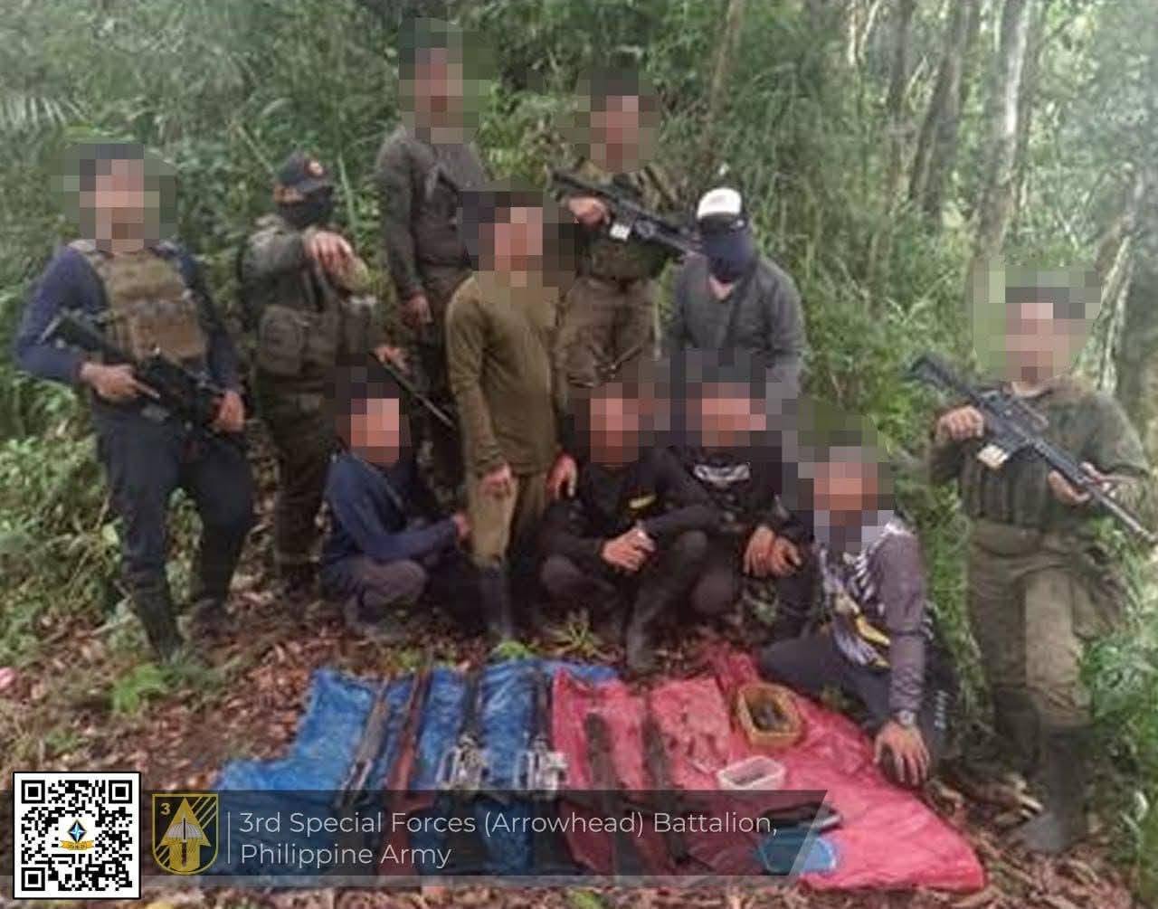 4ID sustains peace gains, captures 7 high-powered firearms from CTG in Caraga